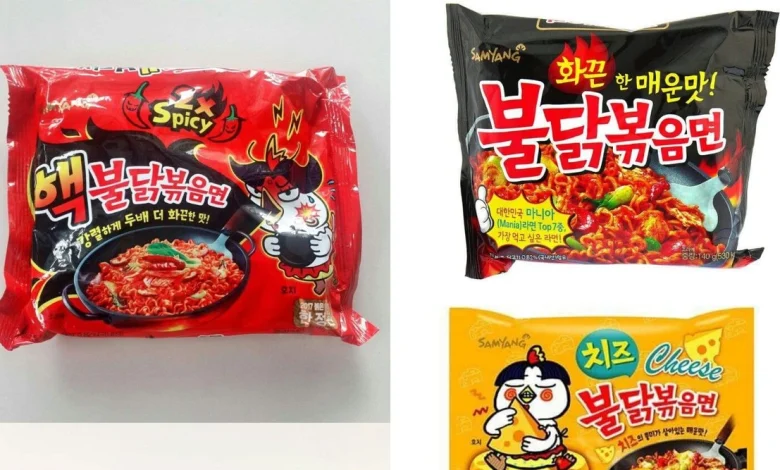 طريقة عمل الاندومي الكوري