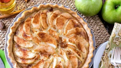 طريقة عمل فطيرة التفاح