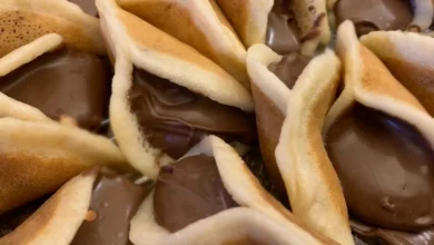 قطايف بالنوتيلا