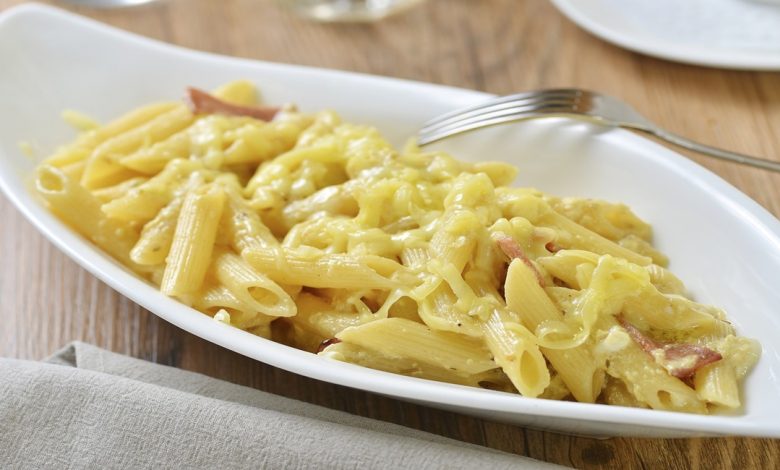 معكرونة بالجبنة