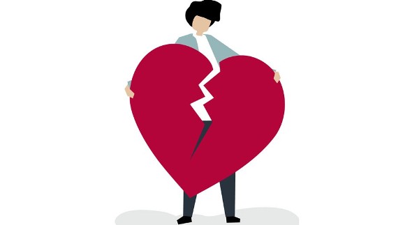 قلب مكسور