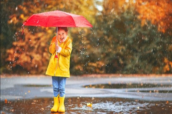 عبارات عن المطر