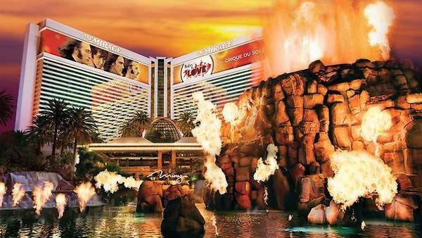 الثوران البركاني وحديقة سيغفريد وروي