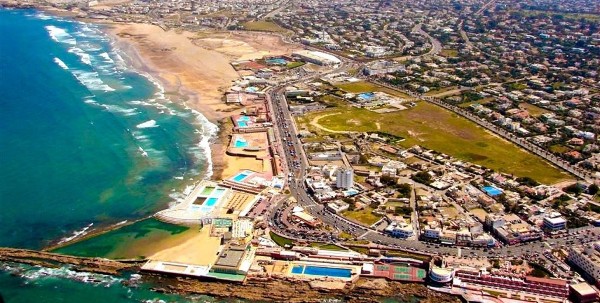 الكورنيش البحري في الدار البيضاء