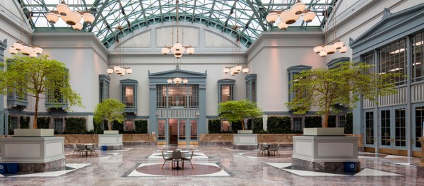 حديقة مكتبة هارولد واشنطن الشتوية