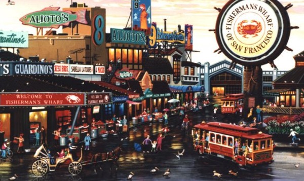 السياحة في سان فرانسيسكو رصيف الصيادين