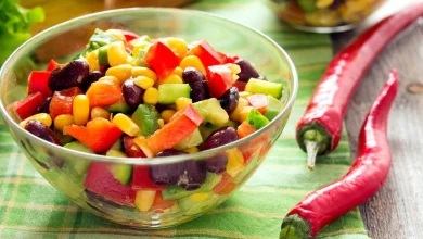 سلطة الفاصوليا الحمراء