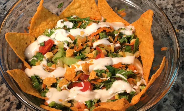 طريقة عمل سلطة الدوريتوس