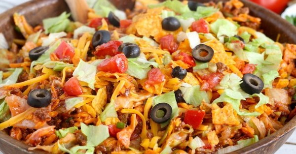 طريقة عمل سلطة الدوريتوس