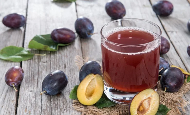 طريقة عمل عصير البرقوق