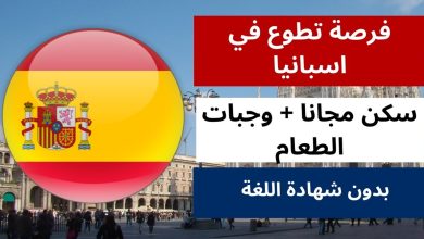 عمل تطوعي في اسبانيا