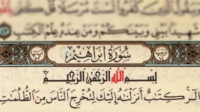 فضل سورة إبراهيم