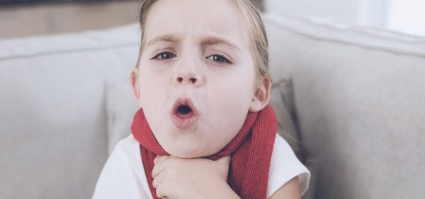 علاج فوري للكحة عند الأطفال