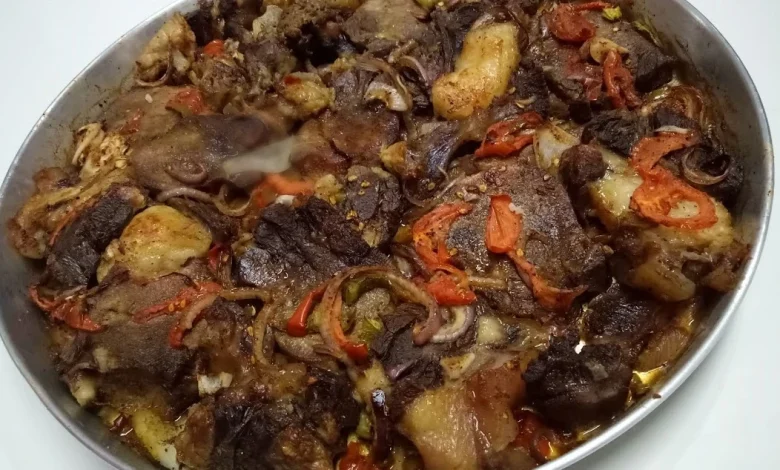 طريقة عمل لحمة الراس