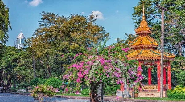 متنزه مولبيني بمدينة بانكوك