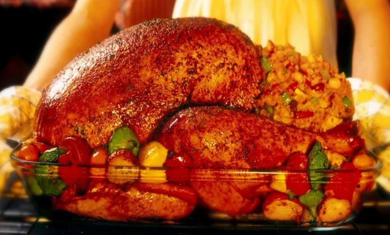 مكونات عمل الديك الرومي