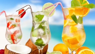 طريقة عمل مشروبات باردة