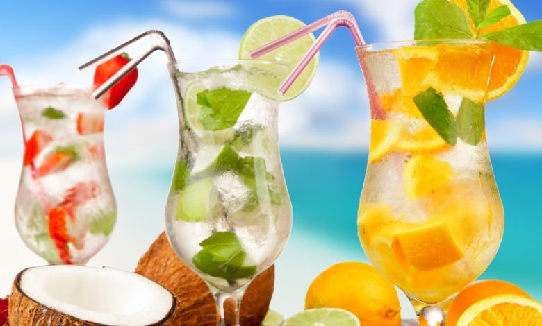 طريقة عمل مشروبات باردة