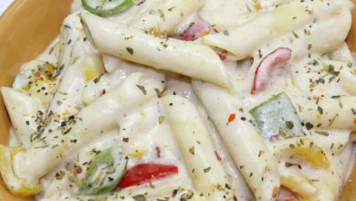 طريقة عمل سلطة المعكرونة