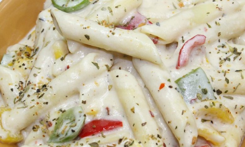 طريقة عمل سلطة المعكرونة