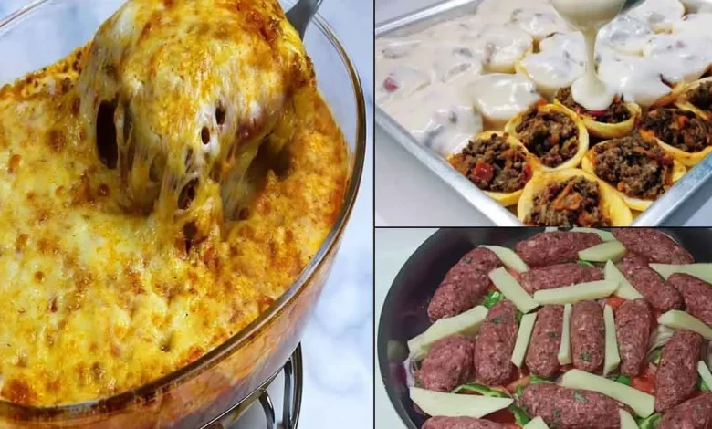 اكلات باللحمة المفرومة