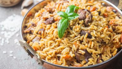 الأرز المكرمل فاطمة أبو حاتي