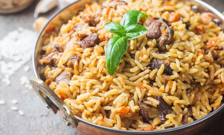 الأرز المكرمل فاطمة أبو حاتي