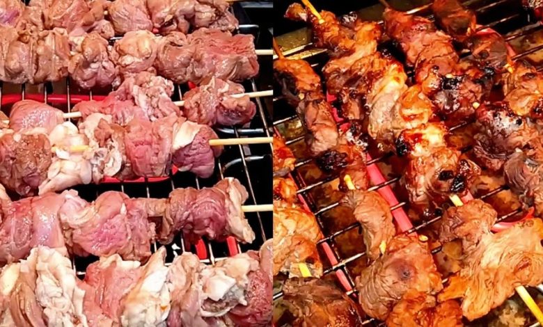 تتبيله اللحمة المشوية