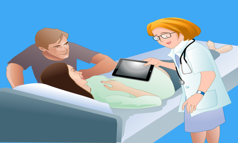 طبيب نسائية في دار مشتات