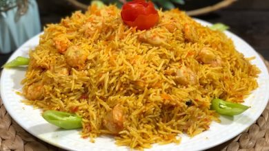 طريقة عمل الأرز بالكاري فاطمة أبو حاتي