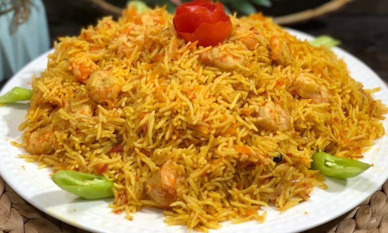 طريقة عمل الأرز بالكاري فاطمة أبو حاتي