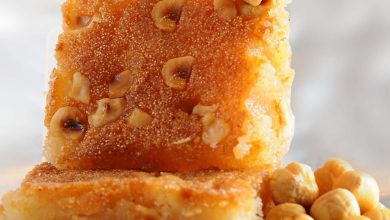 طريقة عمل البسبوسة فاطمة ابو حاتى