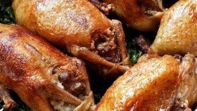 طريقة عمل الحمام المحشي فاطمة ابو حاتي