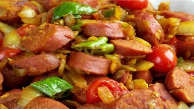 طريقة عمل السجق المدخن فاطمة أبو حاتي