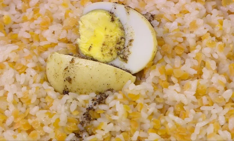 طريقة عمل الكشري الاصفر