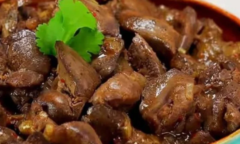 طريقة عمل كبدة الفراخ فاطمة ابو حاتي