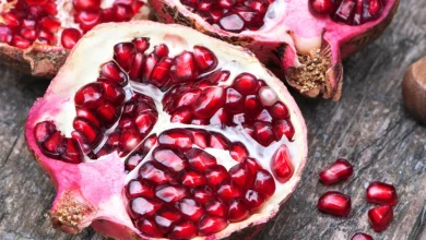 فوائد الرمان على الريق