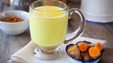 فوائد الكركم مع الحليب