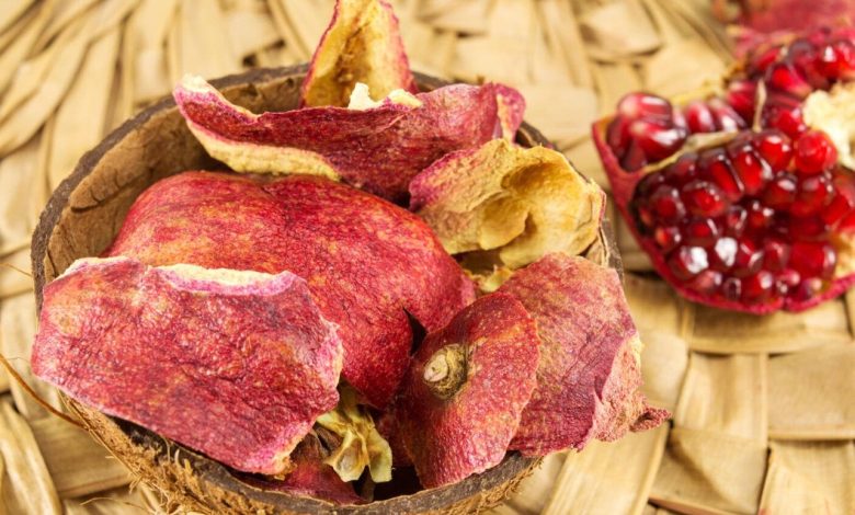 فوائد قشر الرمان للمعدة