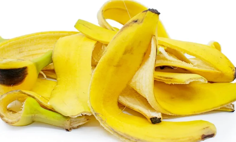 فوائد قشر الموز