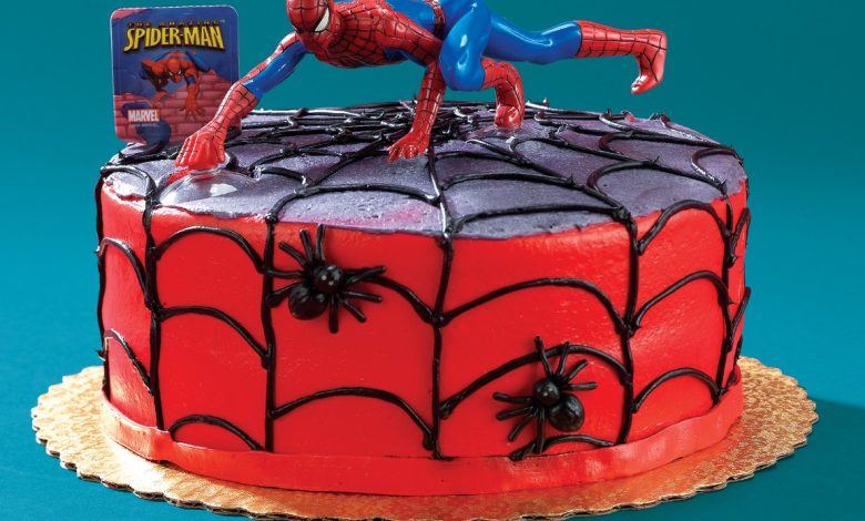 كيك سبايدر مان