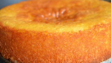 كيكة البرتقال الهشة