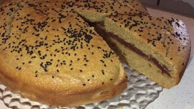 كيكة الدخن بالتمر