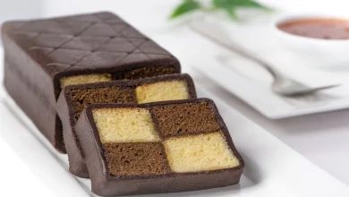 كيكة الشطرنج فاطمة أبو حاتي