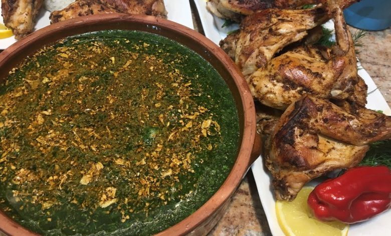 ملوخية بالأرانب فاطمة أبو حاتي