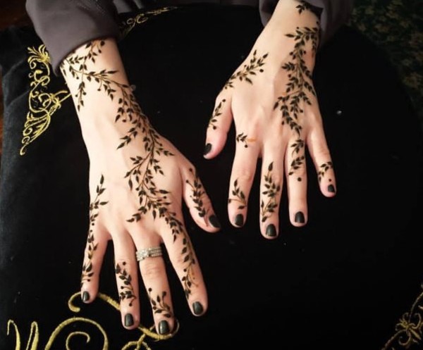 رسومات حنة عروس