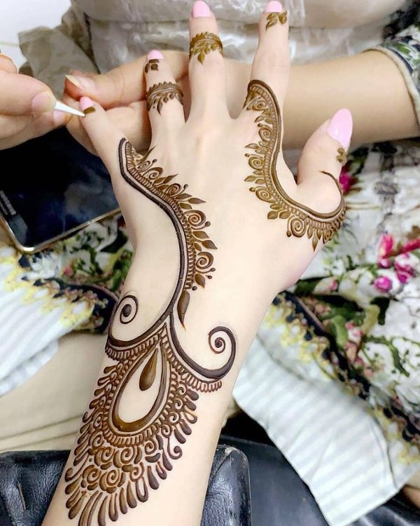 رسومات حنة عروس