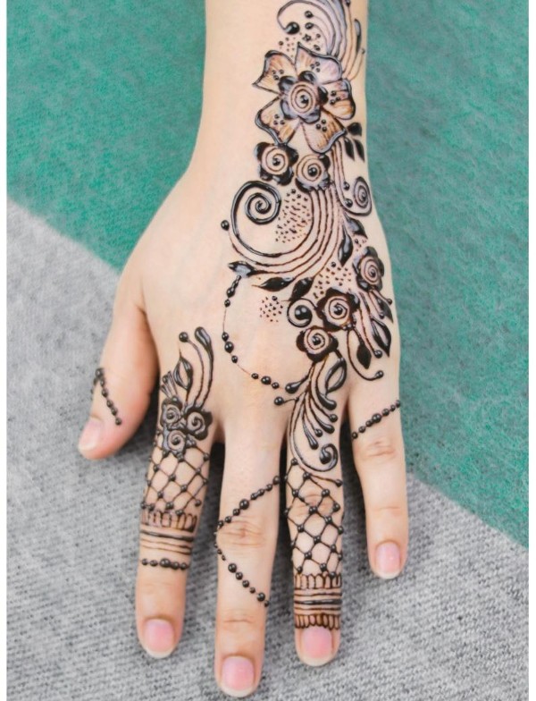 رسومات حنة عروس