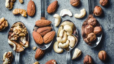 أنواع المكسرات مع الصور