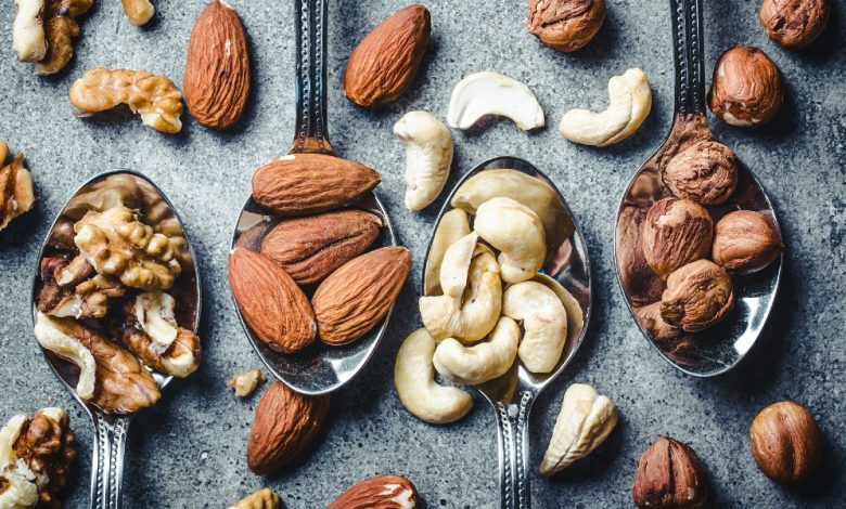 أنواع المكسرات مع الصور